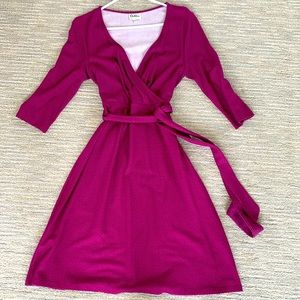 Dobbin stretch wrap dress
